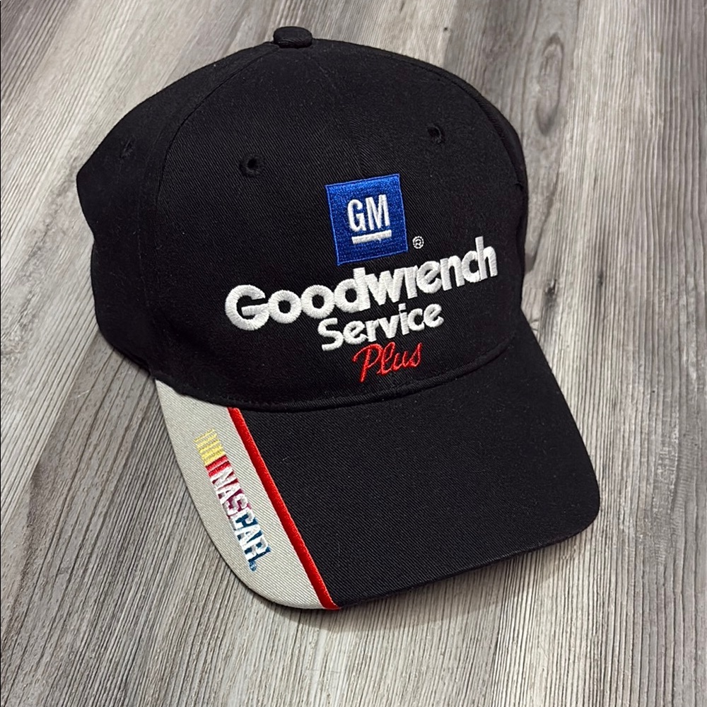GM Goodwrench Service Plus Black Baseball Cap
